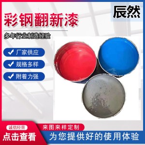 辰然 丙烯酸漆 醇酸漆 彩钢屋顶喷漆 防锈防腐耐候