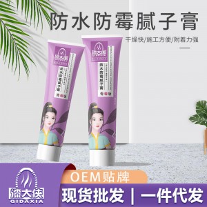 墙面修补膏白色腻子膏家用内墙涂料防水防霉钉眼裂缝补墙膏