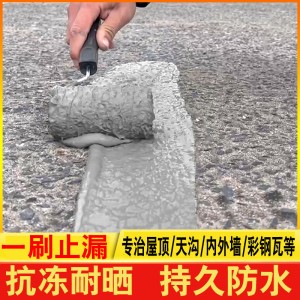 外墙防水涂料屋顶补漏材料房顶房屋楼顶平房漏水渗水聚氨酯 防漏胶