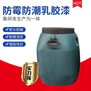 厂家直供内外墙乳胶漆防霉防潮工程白色涂料 水乳型耐擦洗乳胶漆