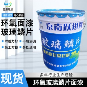 环氧涂料 环氧玻璃鳞片面漆 污水池231107