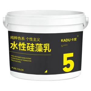 乳胶漆水性硅藻泥涂料室内自刷彩色墙面漆硅藻乳家用翻新油漆