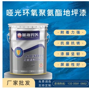 哑光环氧聚氨酯地坪漆 展厅地坪漆 水泥地面漆 净化漆 环氧地板漆